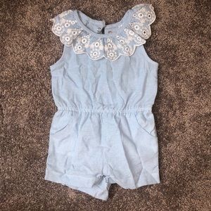 Mud Pie Chambray romper
